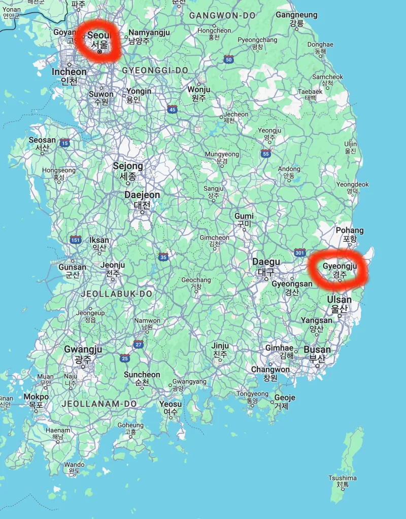 Gyeongju_Map
